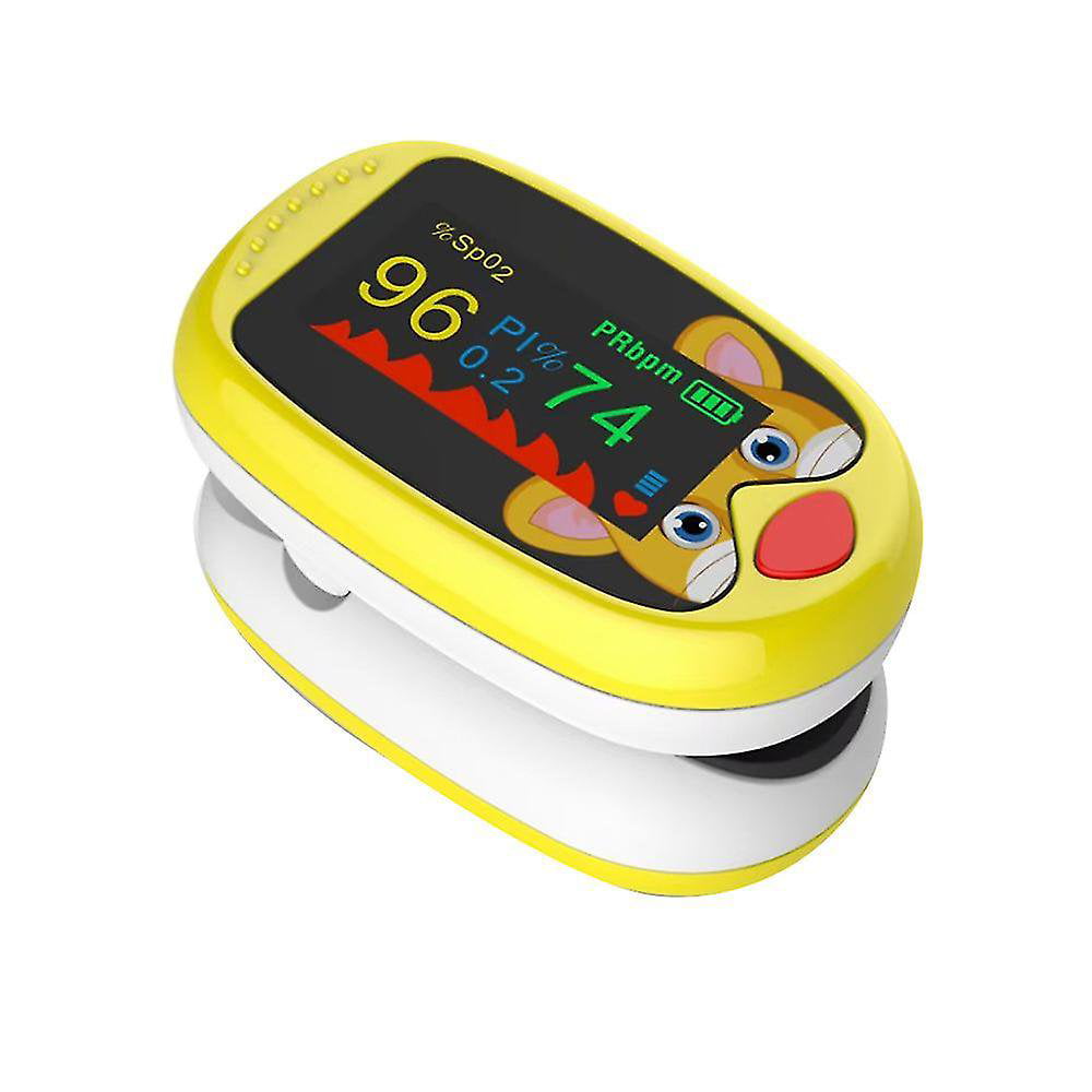 BDUN Kid's Fingertip Pulse Oximeter Rechargeable Pulse Oximeter Monitor Blood Oxygen Saturation with USB Cable