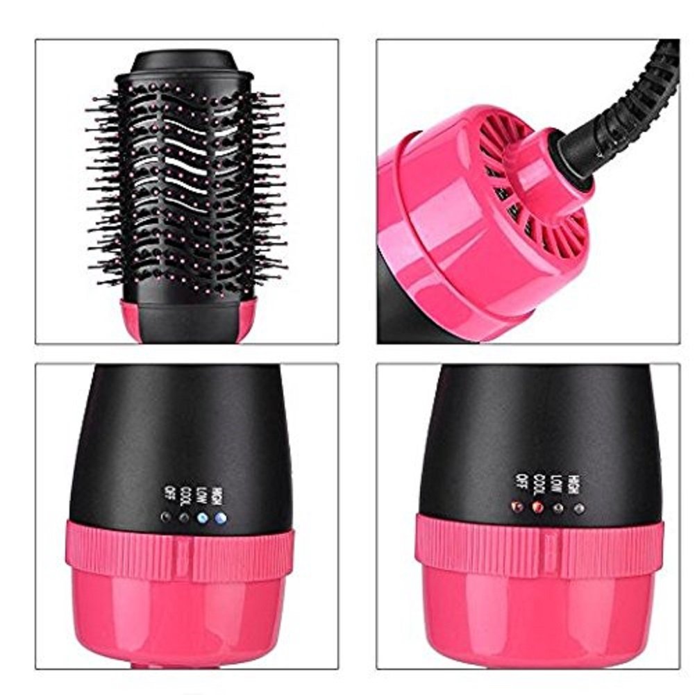 Hair Dryer One Step Hair Dryer & Volumizer Hair Dryer Revlone & Volumizing Styler Comb 3-in-1 negative ion Straightening Brush