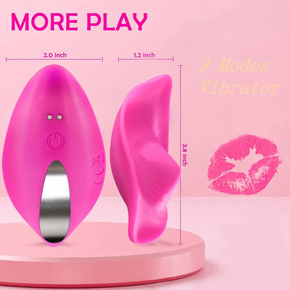 Wearable Panty Vibrator, Remote Control Clitoris G-Spot Stimulator with 9 Vibration Modes, Adult Sex Toys for Women Couples Pleasure