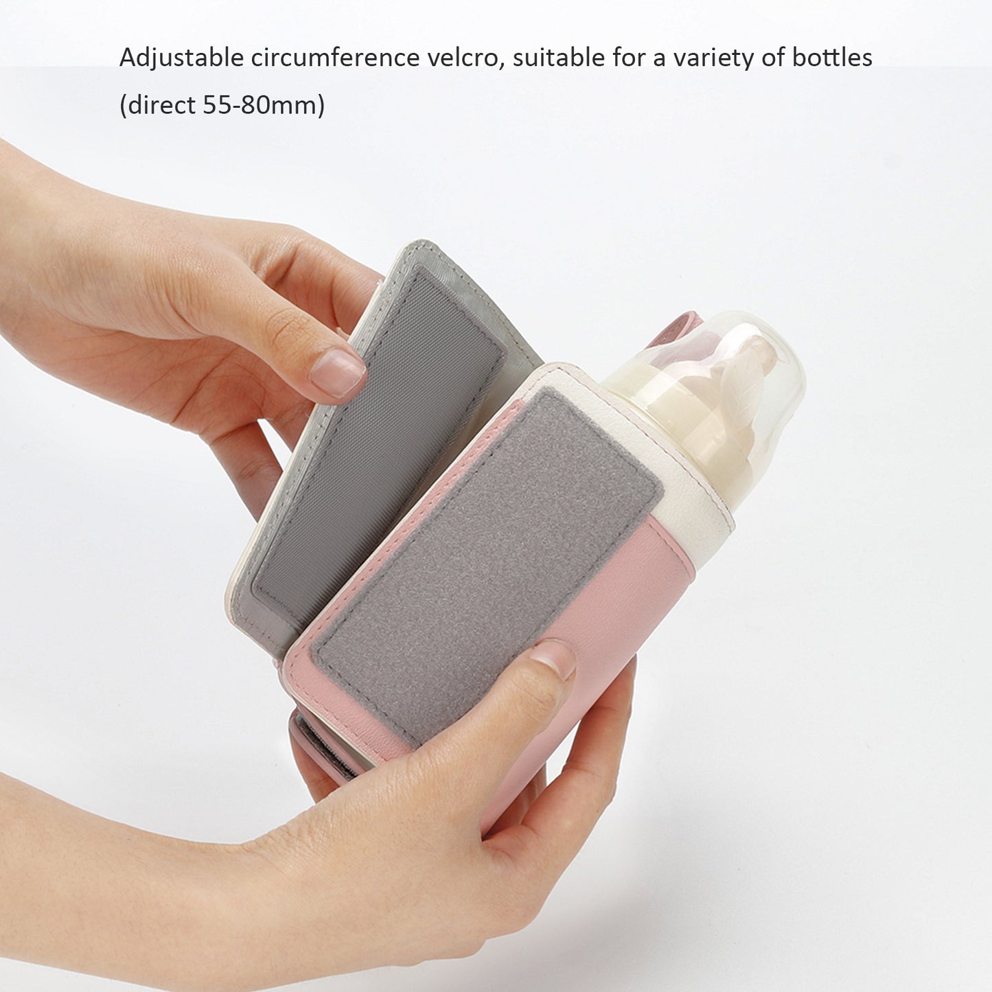 Portable Bottle Warmer, Intelligent Bottle Warmer, Fast Charge, 3-Speed Temperature Regulation