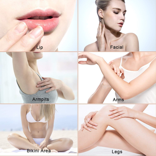 Centerel IPL Hair Removal Permanent Painless Laser Hair Remover Device for Women and Man Upgrade to 999,999 Flashes