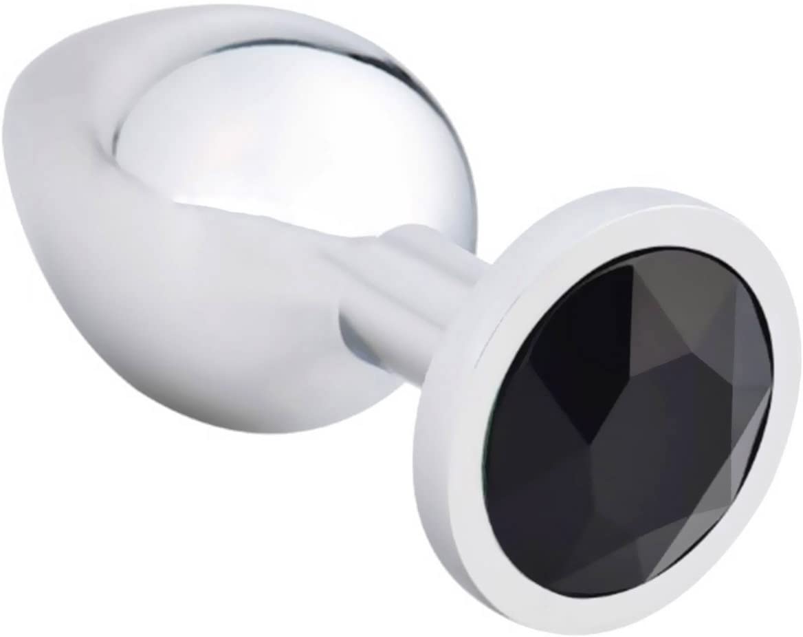 CENTEREL 3 Pcs Luxury Jewelry Design Fetish Anal Butt Plug-Black