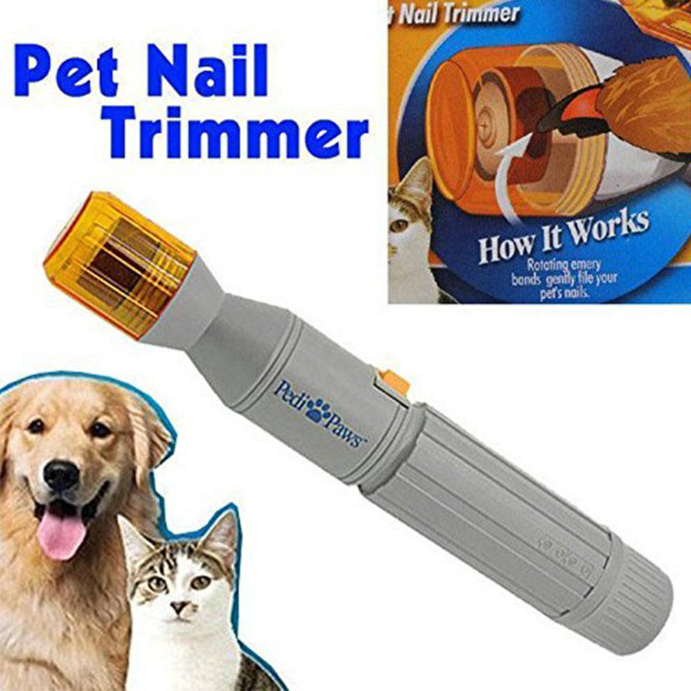 Pedi Paws Dog Nail Grinder, Professional Electric Pet Nail Grinder, Gentle Filing Wheel for Your Pet's Happy Paws