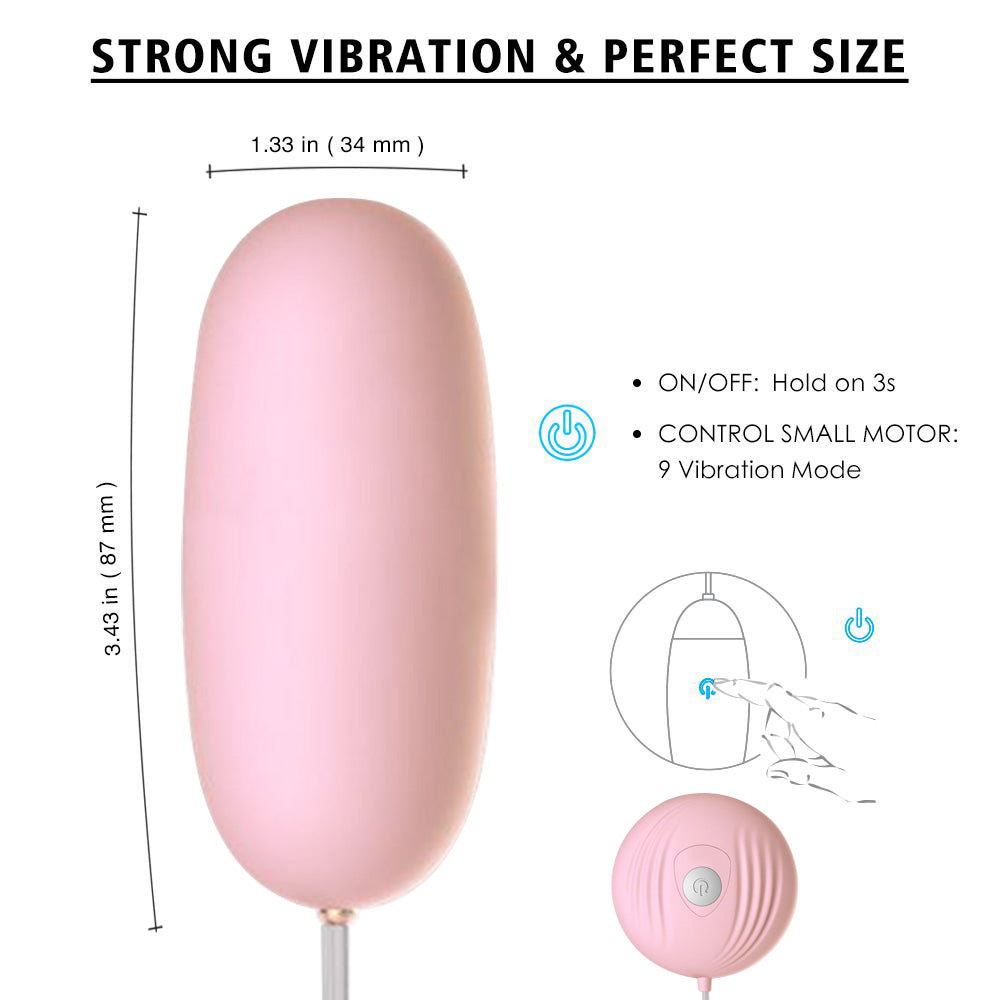 Toy Vibrator for Women,9-Frequency Vibration Tongue Licking Vibrator with Vibrating Egg, G Spot  Vibrator