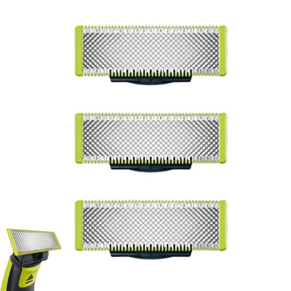 3 Count Philips Norelco OneBlade Replacement Blades, Premium Shavers Replacement Blades, QP230/80