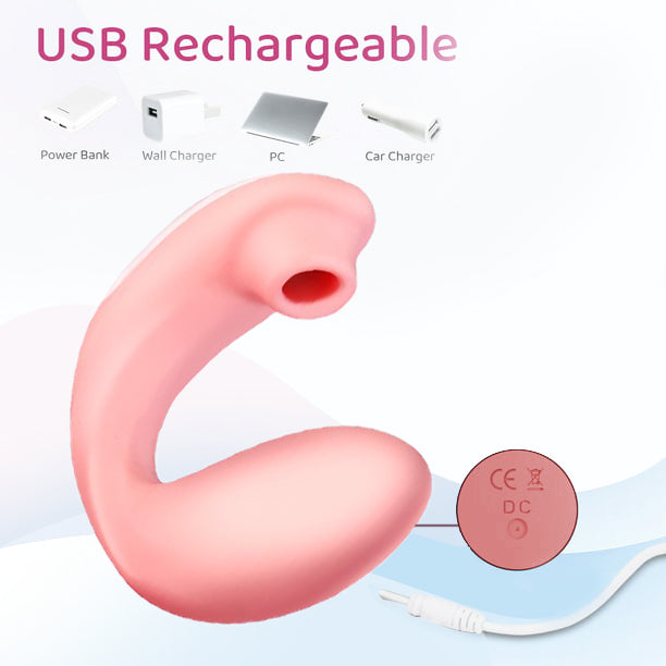 Sucking Licking Vibrator G Spot Tongue Toy Vibrator Women's Electric AV G Point Massage stick