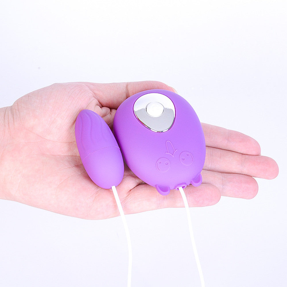 Centerel Bullet Vibrator Egg for Thrilling Internal Pleasure, Remote Control Ovular Egg Clitoral Stimulator for Couple Foreplay Waterproof Silicon